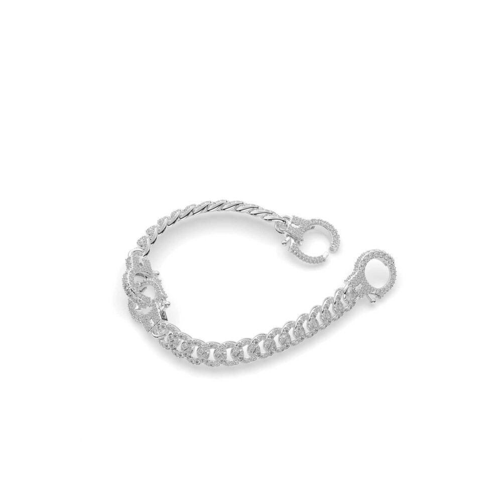 Vòng Tay Cuban Double Manacle VT021