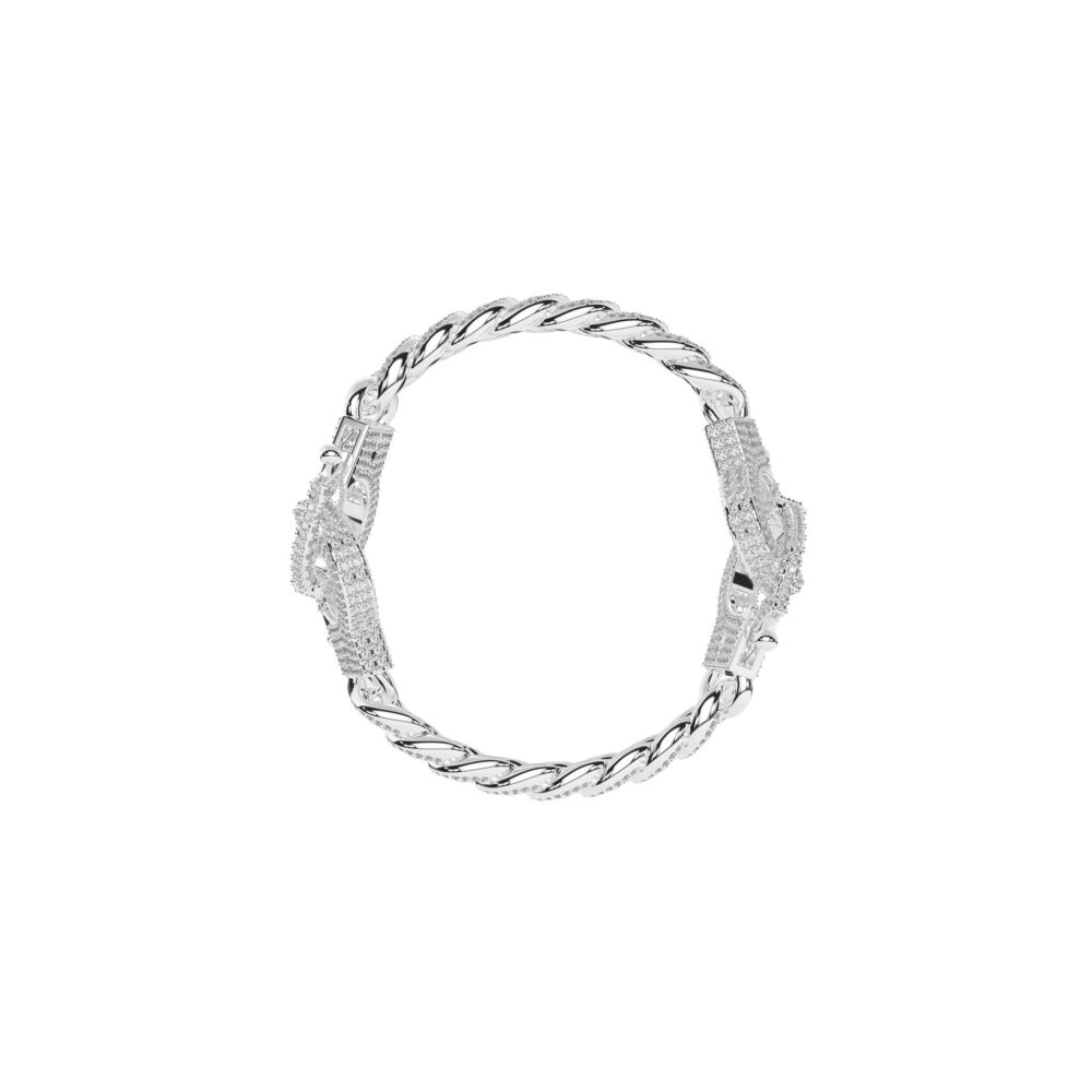 Vòng tay Cuban Double Manacle VT025