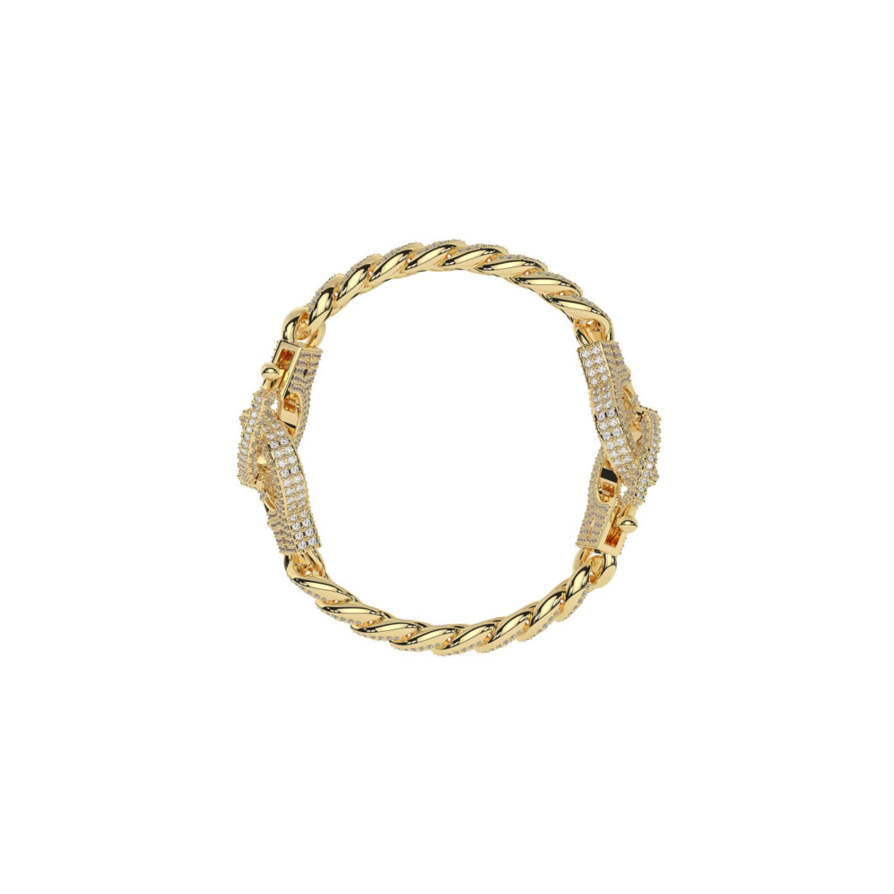 Vòng tay Cuban Double Manacle VT025