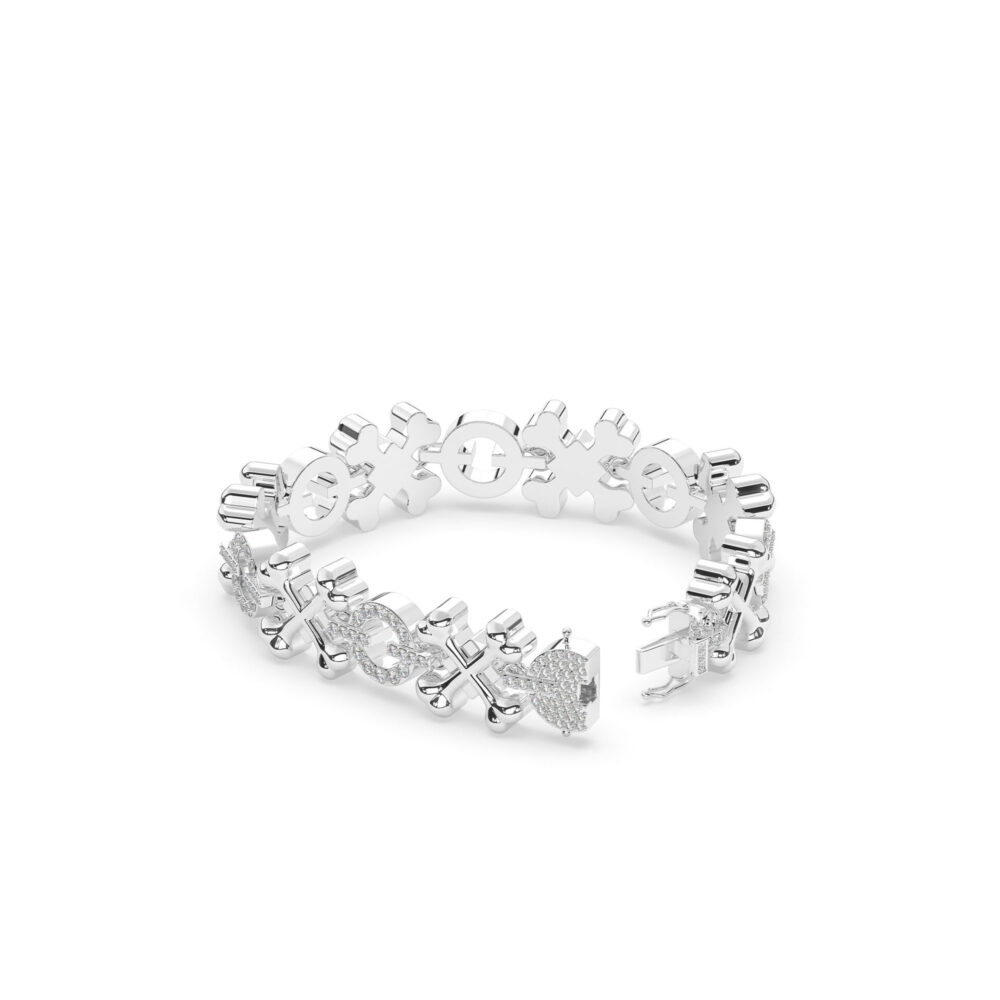 Vòng Tay Tic-Tac-Toe Chain VT032
