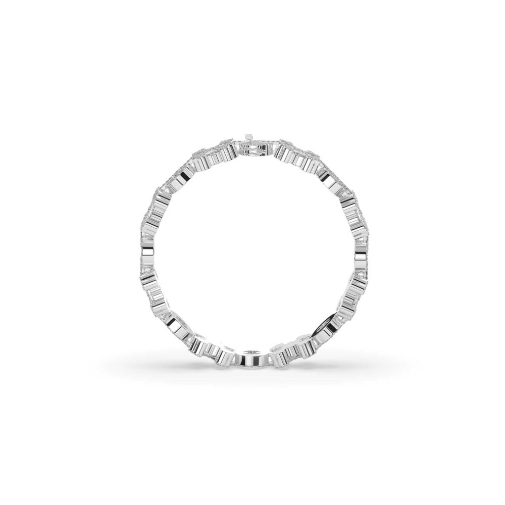 Vòng Tay Tic-Tac-Toe Chain Đính Đá VT033