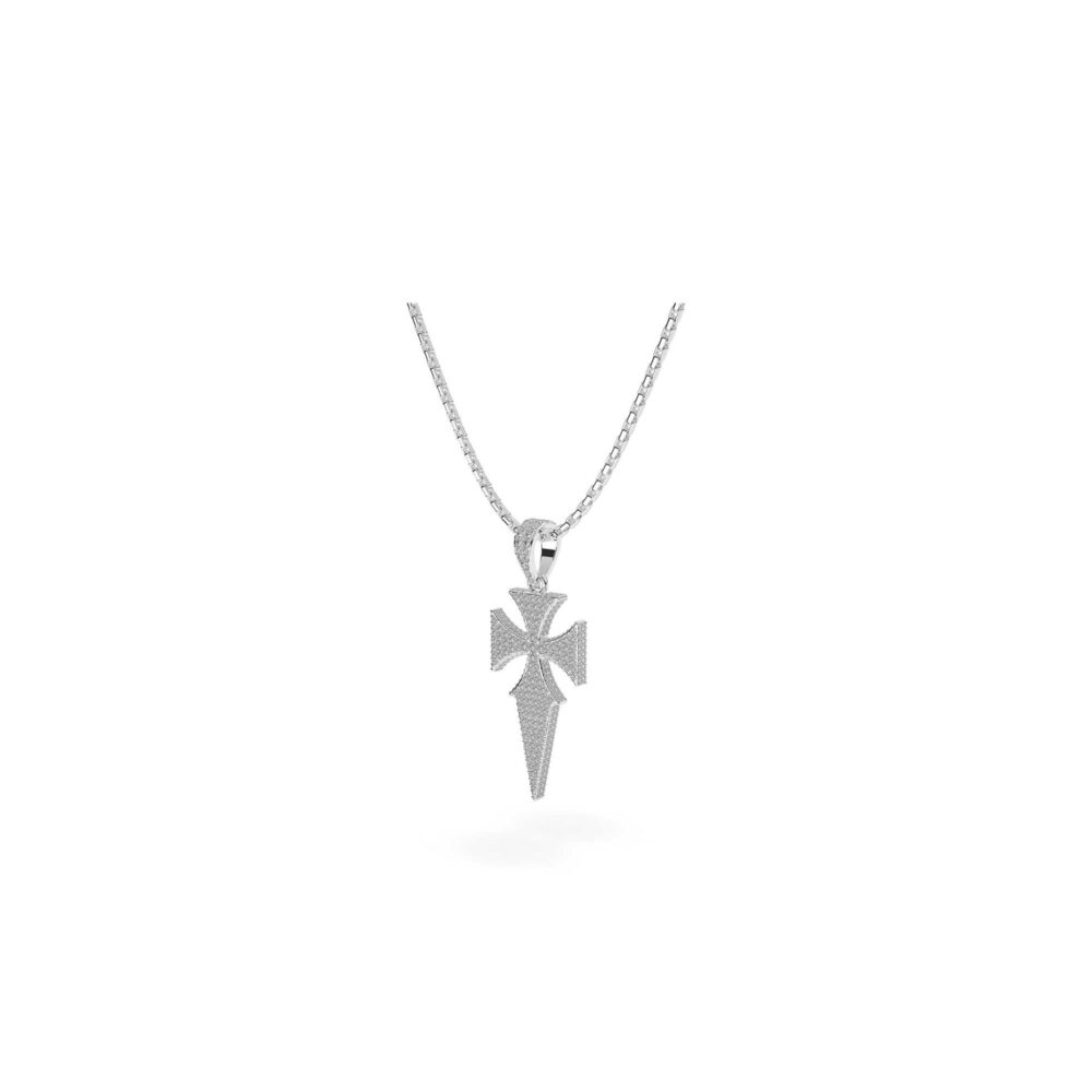 Mặt Dây Chuyền Cross Fitchee Đính Đá MDC012