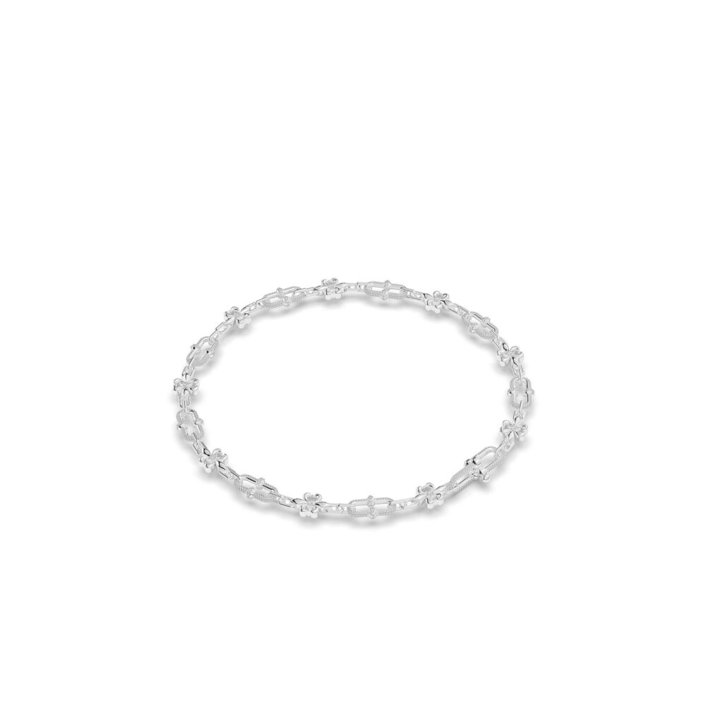 Dây Chuyền Fleur - De - U Đính Đá DC035