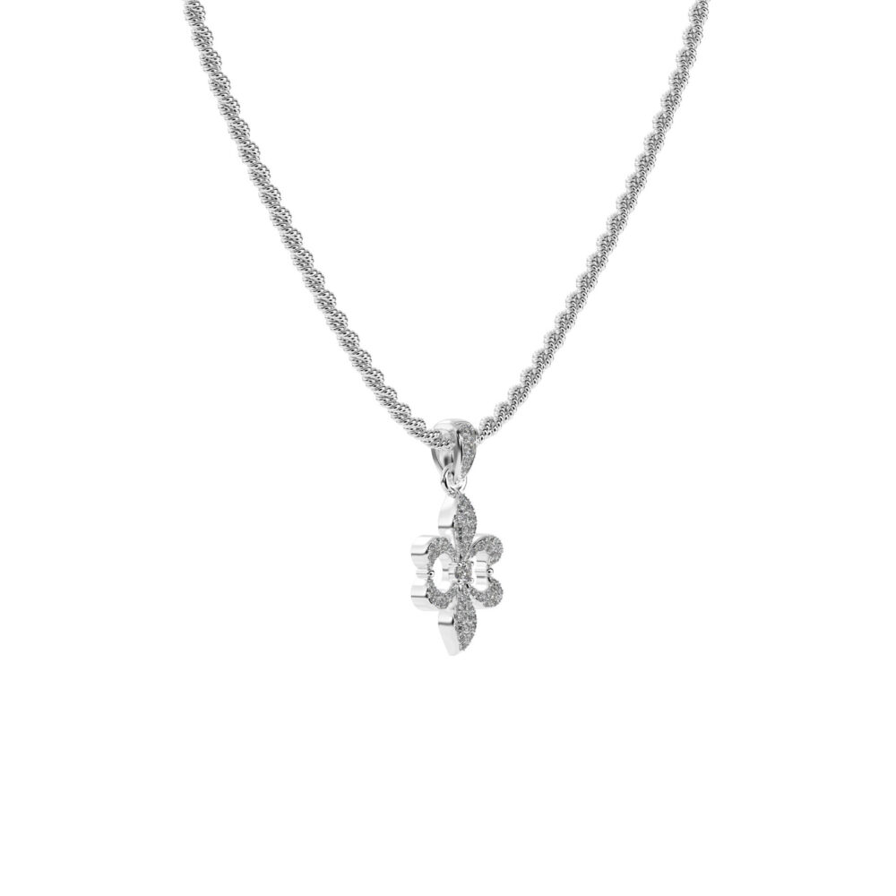 Mặt Dây Chuyền Fleur-De-Pendant MDC035