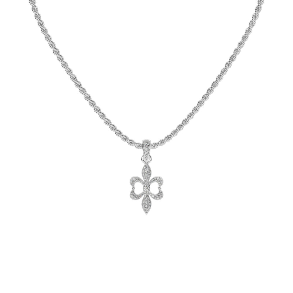 Mặt Dây Chuyền Fleur-De-Pendant MDC035
