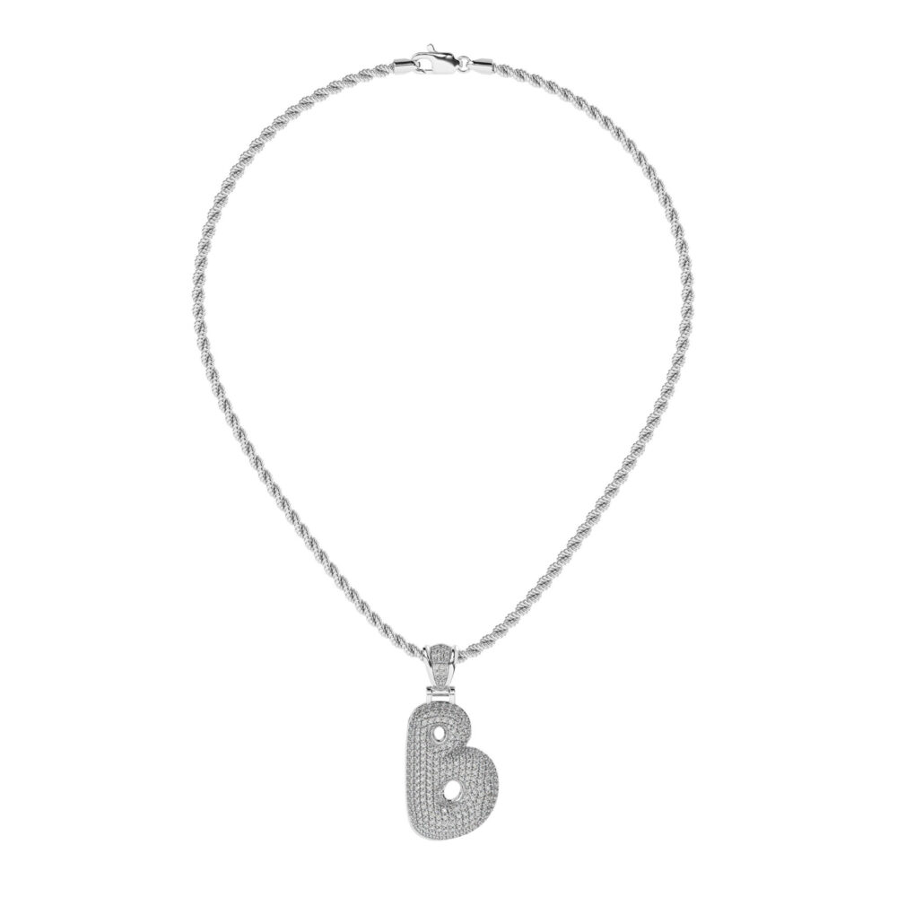 Mặt Dây Chuyền Chữ B MDC045
