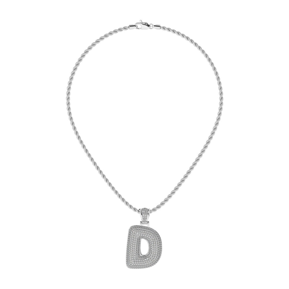 Mặt Dây Chuyền Chữ D MDC047