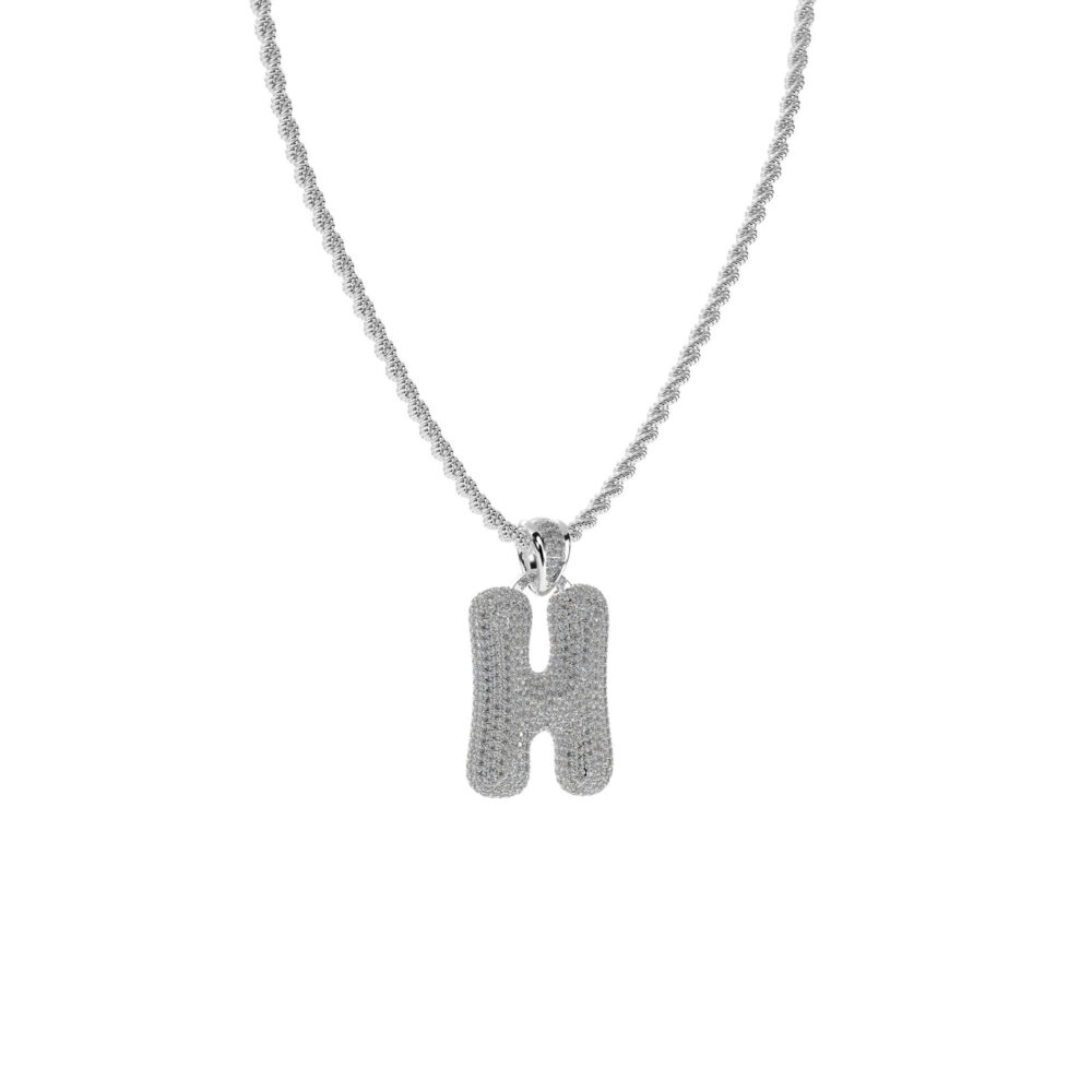 Mặt Dây Chuyền Chữ H MDC050