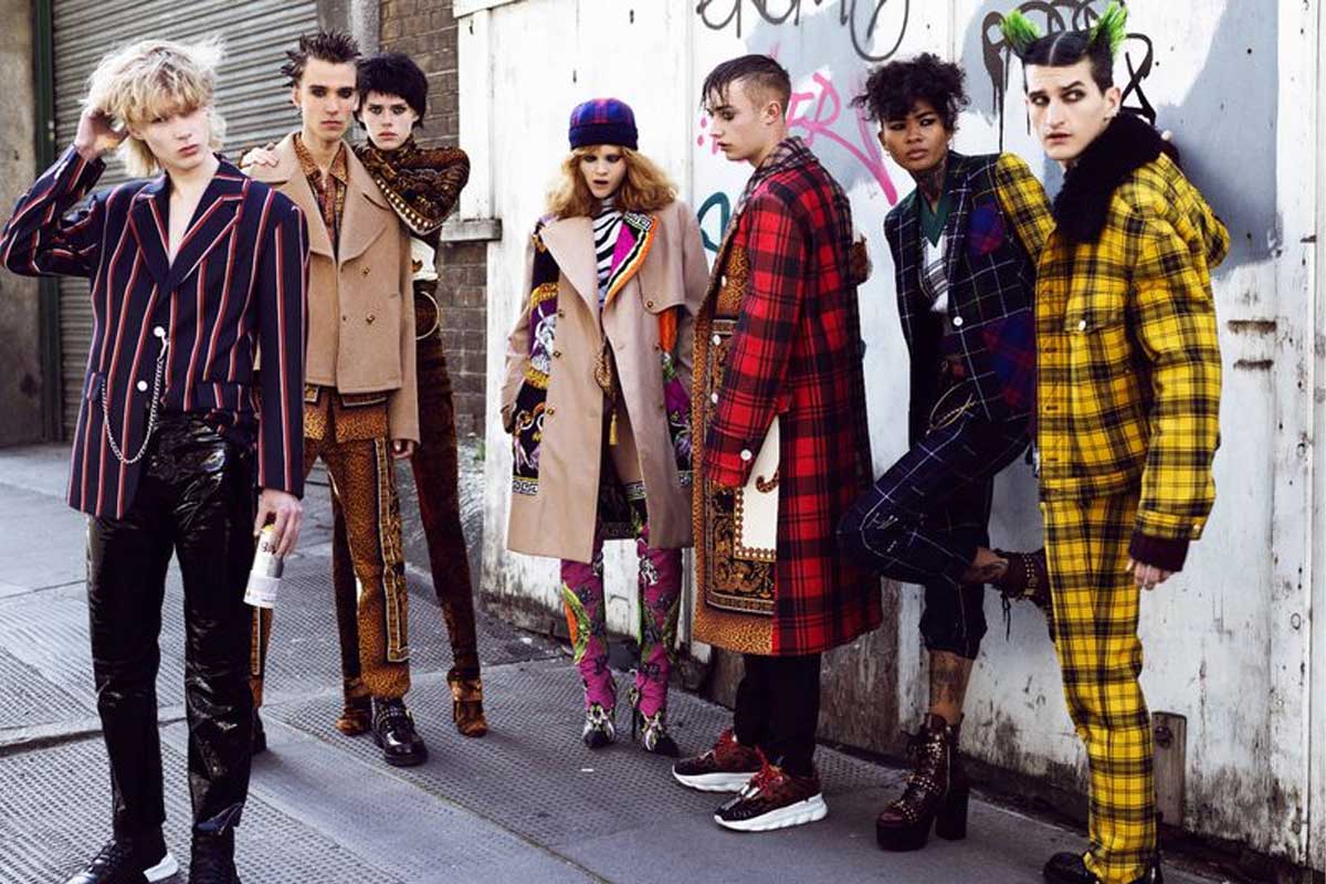 Glam Punk nổi bật với màu sắc rực rỡ cùng nhiều họa tiết đặc trưng.